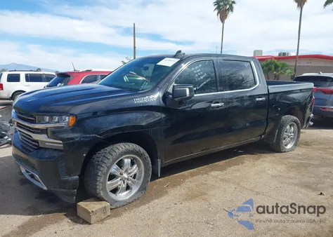 2022 Chevrolet Silverado 1500 Ltd 4Wd Short Bed High Country from USA, damaged, VIN 1GCUYHED4NZ150541